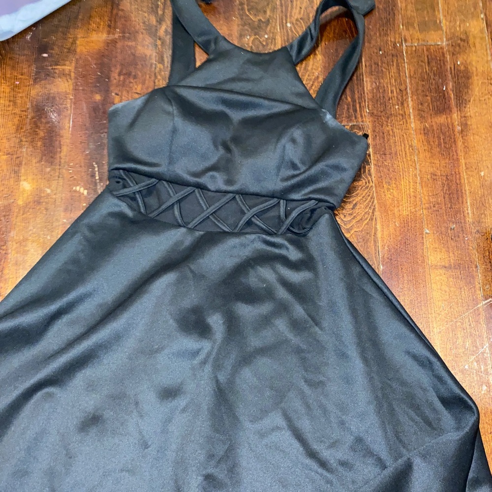 A black dress for homecoming or formal.